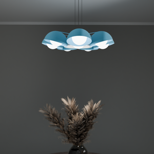 Lunar chandelier